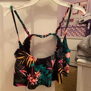 Flowy bikini top